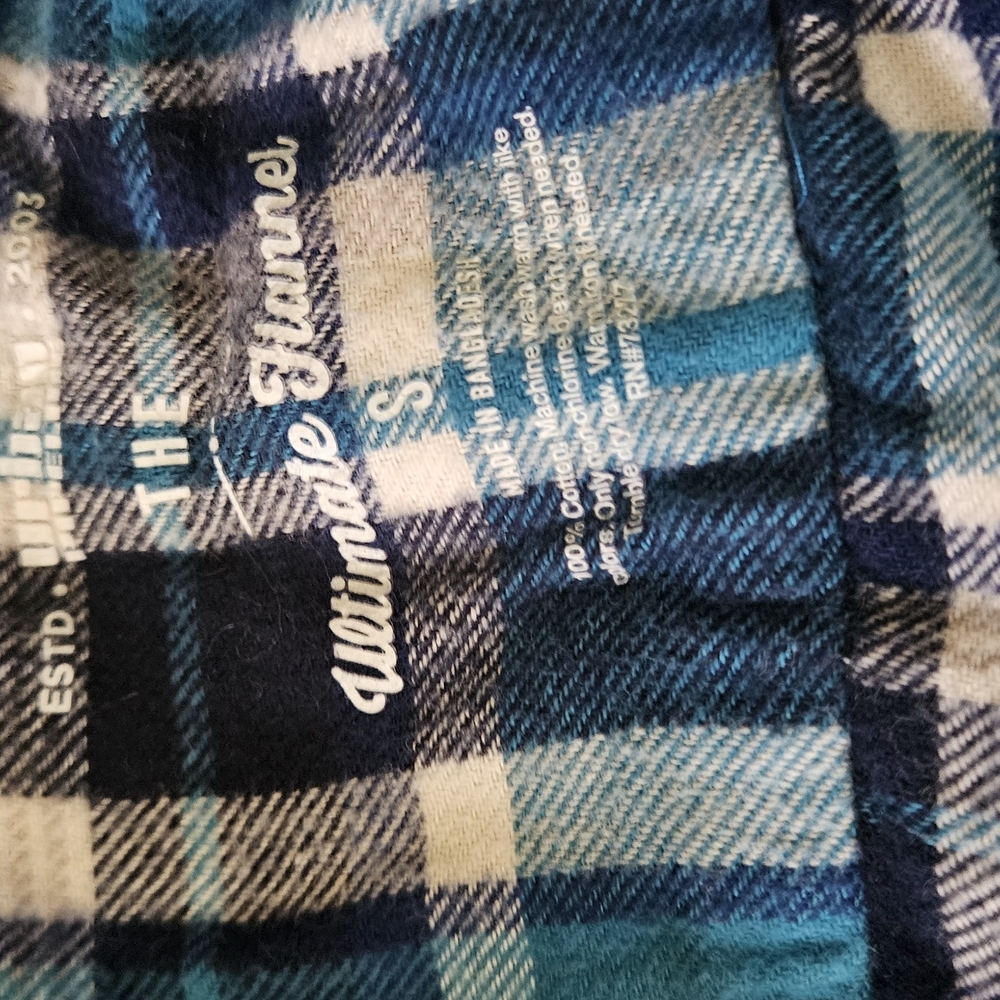 Urban Pipeline Blue Plaid Button Down Shirt